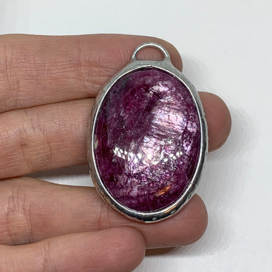 Ruby Zoisite Pendant