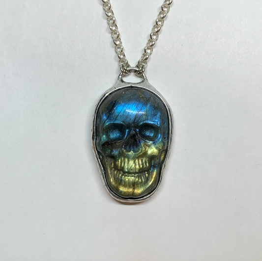 Labradorite Skull #2